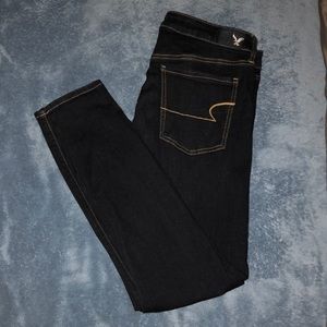 American eagle super super stretch jeggings